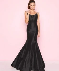 Mac Duggal - 66080L Beaded Scoop Mermaid Dress