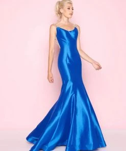 Mac Duggal - 66080L Beaded Scoop Mermaid Dress