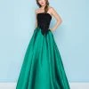 Formal Gowns Mac Duggal - 66318H Strapless Straight Across Ballgown