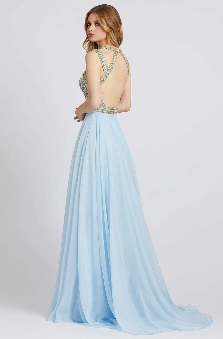 Mac Duggal - 66445M Bedazzled Jewel A-line Dress 4 Mac Duggal - 66445M Bedazzled Jewel A-line Dress