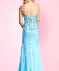 Formal Gowns Mac Duggal - 82293 Strapless Embellished Evening Gown