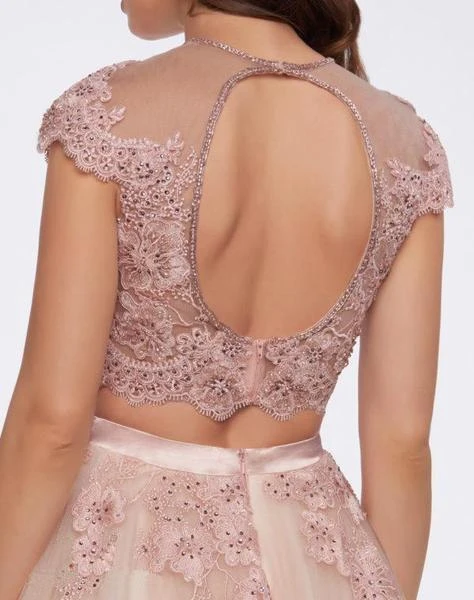 Mac Duggal Ballgowns - 50524H Two Piece Embellished Ballgown Formal Gowns 5 Mac Duggal Ballgowns - 50524H Two Piece Embellished Ballgown Formal Gowns