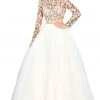 Formal Gowns Mac Duggal Ballgowns - 50526H Two Piece Floral Embroidered Ballgown 2 Formal Gowns Mac Duggal Ballgowns - 50526H Two Piece Floral Embroidered Ballgown