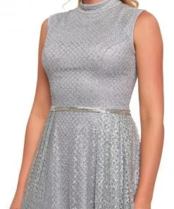 Formal Gowns Mac Duggal Couture - 20090D Embellished High Neck Dress With Train