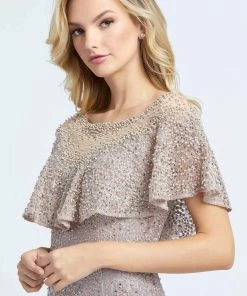 Mac Duggal Evening - 79232D Beaded Long Trumpet Gown Formal Gowns