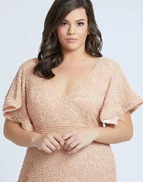 Formal Gowns Mac Duggal Fabulouss - 4849F Bell Sleeves Embellished Long Gown 5 Formal Gowns Mac Duggal Fabulouss - 4849F Bell Sleeves Embellished Long Gown