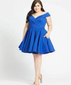 Cocktail Dresses Mac Duggal Fabulouss - 48887F Off-Shoulder Sweetheart Cocktail Dress