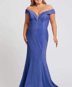 Mac Duggal Fabulouss - 48977F Deep Off-Shoulder Trumpet Dress Formal Gowns 9 Mac Duggal Fabulouss - 48977F Deep Off-Shoulder Trumpet Dress Formal Gowns