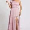 Formal Gowns Mac Duggal Fabulouss - 48979F Ruffled Sleeve Asymmetric Long Dress 1 Formal Gowns Mac Duggal Fabulouss - 48979F Ruffled Sleeve Asymmetric Long Dress