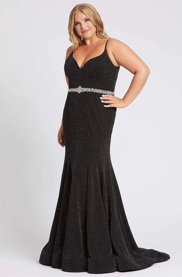 Formal Gowns Mac Duggal Fabulouss - 77721F Crystal Beaded V-neck Trumpet Dress 3 Formal Gowns Mac Duggal Fabulouss - 77721F Crystal Beaded V-neck Trumpet Dress