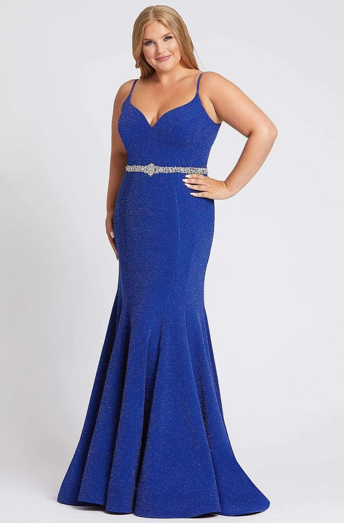 Formal Gowns Mac Duggal Fabulouss - 77721F Crystal Beaded V-neck Trumpet Dress 4 Formal Gowns Mac Duggal Fabulouss - 77721F Crystal Beaded V-neck Trumpet Dress