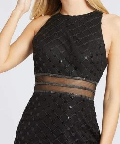 Mac Duggal Flash - 67329L Beaded Halter Neck Trumpet Dress 7 Mac Duggal Flash - 67329L Beaded Halter Neck Trumpet Dress