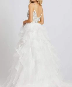 Mac Duggal Prom - 48959M Beaded Sweetheart Ruffled Ballgown 6 Mac Duggal Prom - 48959M Beaded Sweetheart Ruffled Ballgown