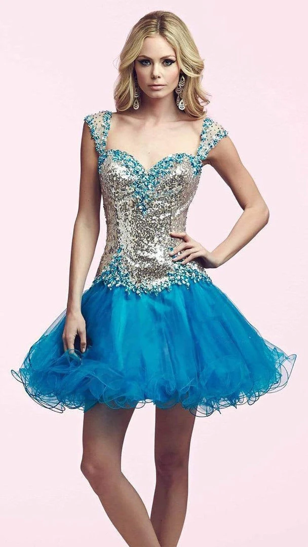 Mac Duggal Prom 82095 Sequined Deep V-back Dress 3 Mac Duggal Prom 82095 Sequined Deep V-back Dress