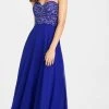Madison James - 16-303 Dress In Blue Purple