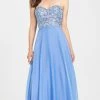 Madison James - 16-303 Dress In Periwinkle Formal Gowns