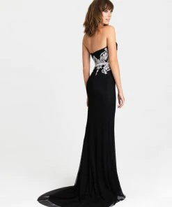 Madison James - 16-352 Dress In Black