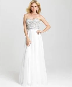 Formal Gowns Madison James - 16-368 Dress In Ivory