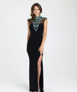 Madison James - 16-371 Dress In Black