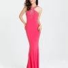Madison James - 16-373 Dress In Coral Formal Gowns