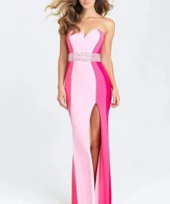 Formal Gowns Madison James - 16-381 Dress In White