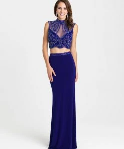 Madison James - 16-388 Dress In Purple