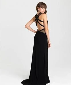 Madison James - 16-426 Dress In Black