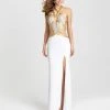 Madison James - 16-426 Dress In White 2 Madison James - 16-426 Dress In White