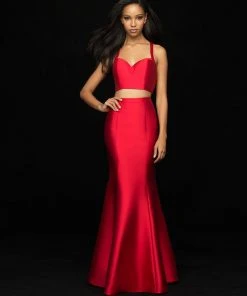 Madison James - 18-695 Two Piece Sweetheart Mermaid Dress 9 Madison James - 18-695 Two Piece Sweetheart Mermaid Dress