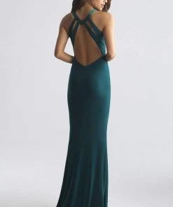 Madison James - 18-698 Beaded Cutout Sheath Sleeveless Jersey Dress - 1 Pc. Purple In Size 12 Available 7 Madison James - 18-698 Beaded Cutout Sheath Sleeveless Jersey Dress - 1 Pc. Purple In Size 12 Available