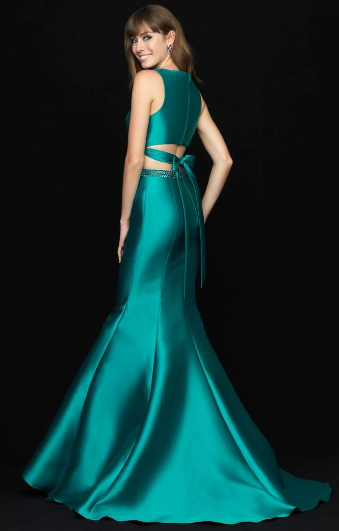 Formal Gowns Madison James - 18-731 Two-Piece Bow Accented Mikado Mermaid Gown 7 Formal Gowns Madison James - 18-731 Two-Piece Bow Accented Mikado Mermaid Gown