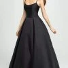 Formal Gowns Madison James - 19-107 Sleeveless Square Neck Mikado Prom Ballgown