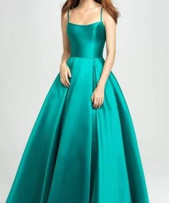 Formal Gowns Madison James - 19-107 Sleeveless Square Neck Mikado Prom Ballgown 13 Formal Gowns Madison James - 19-107 Sleeveless Square Neck Mikado Prom Ballgown