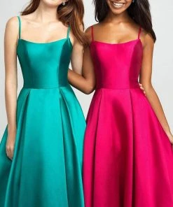 Formal Gowns Madison James - 19-107 Sleeveless Square Neck Mikado Prom Ballgown 16 Formal Gowns Madison James - 19-107 Sleeveless Square Neck Mikado Prom Ballgown