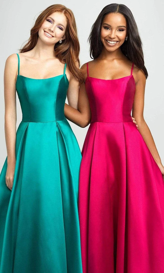 Formal Gowns Madison James - 19-107 Sleeveless Square Neck Mikado Prom Ballgown 9 Formal Gowns Madison James - 19-107 Sleeveless Square Neck Mikado Prom Ballgown