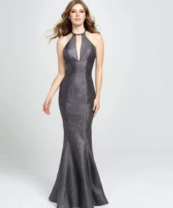 Formal Gowns Madison James - 19-112 Halter Keyhole Mermaid Evening Gown 10 Formal Gowns Madison James - 19-112 Halter Keyhole Mermaid Evening Gown
