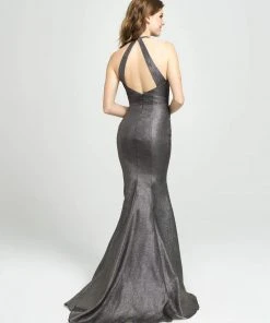 Formal Gowns Madison James - 19-112 Halter Keyhole Mermaid Evening Gown 11 Formal Gowns Madison James - 19-112 Halter Keyhole Mermaid Evening Gown