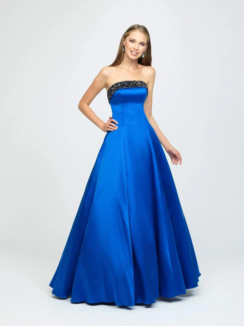 Madison James - 19-142 Beaded Strapless Ballgown 6 Madison James - 19-142 Beaded Strapless Ballgown