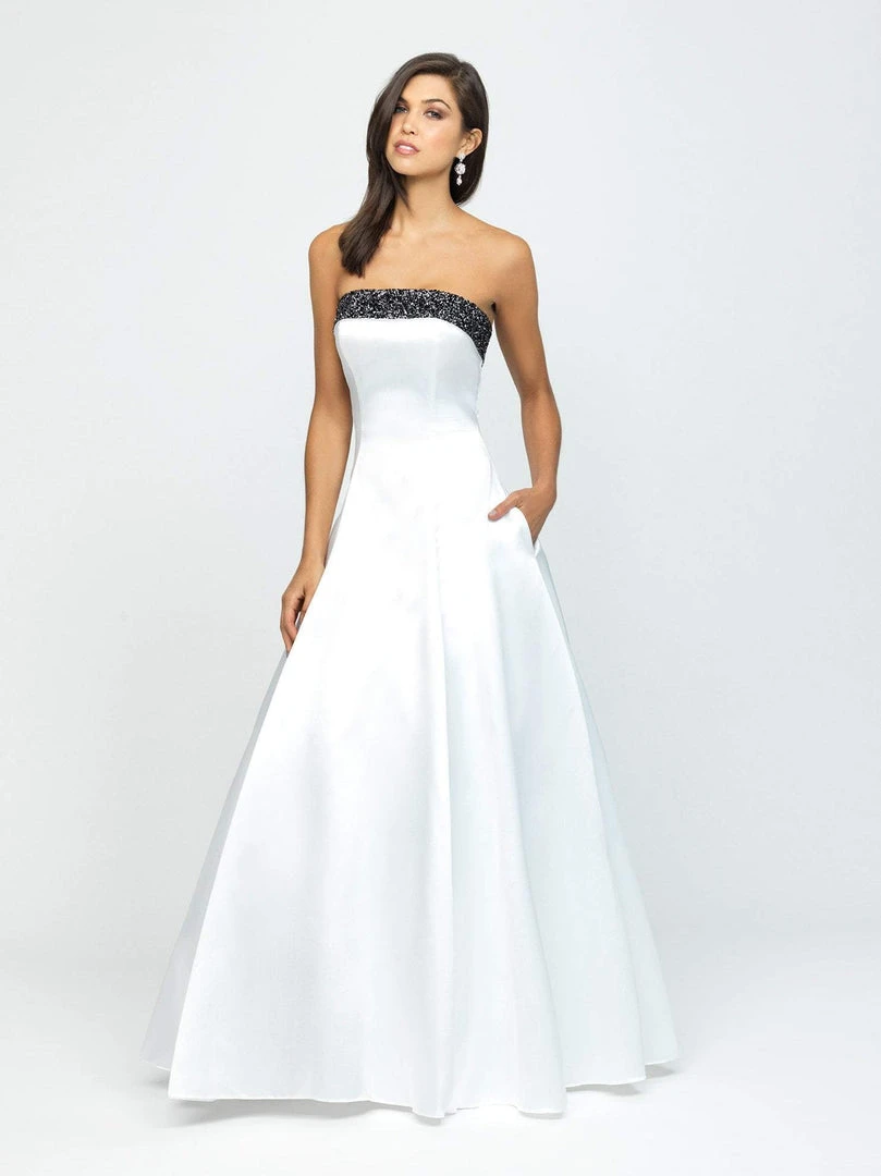 Madison James - 19-142 Beaded Strapless Ballgown 5 Madison James - 19-142 Beaded Strapless Ballgown