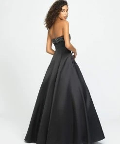 Madison James - 19-142 Beaded Strapless Ballgown