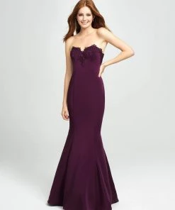 Formal Gowns Madison James - 19-172 Ruffled Drape Strapless Sweetheart Mermaid Gown 10 Formal Gowns Madison James - 19-172 Ruffled Drape Strapless Sweetheart Mermaid Gown