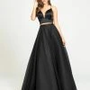Madison James - 19-181 Two-Piece Plunging Sweetheart Tulle Gown Formal Gowns 1 Madison James - 19-181 Two-Piece Plunging Sweetheart Tulle Gown Formal Gowns