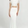 Madison James - 19-207 Two Piece Sequined Jersey Trumpet Dress Formal Gowns