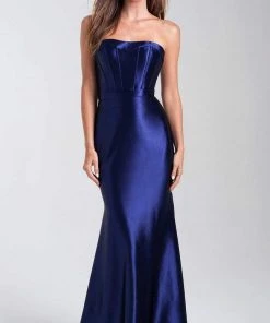 Formal Gowns Madison James - 20-304 Seamed Sweetheart Sheath Dress