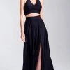 Formal Gowns Madison James - 20-318 Two Piece Halter Jersey A-line Dress 2 Formal Gowns Madison James - 20-318 Two Piece Halter Jersey A-line Dress