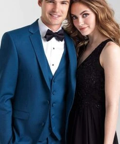 Madison James - 20-325 Embroidered V-neck Chiffon A-line Gown 12 Madison James - 20-325 Embroidered V-neck Chiffon A-line Gown