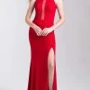 Formal Gowns Madison James - 20-339 Glitter Jersey Halter Sheath Dress 1 Formal Gowns Madison James - 20-339 Glitter Jersey Halter Sheath Dress