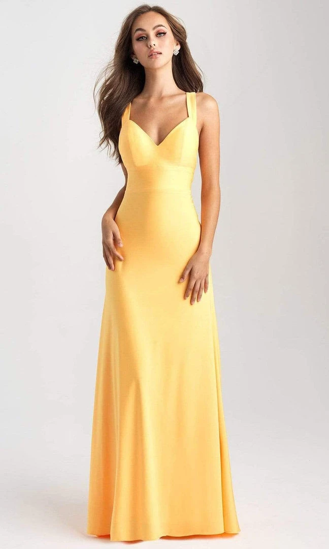 Formal Gowns Madison James - 20-347 Plunging V-neck Sheath Dress 5 Formal Gowns Madison James - 20-347 Plunging V-neck Sheath Dress