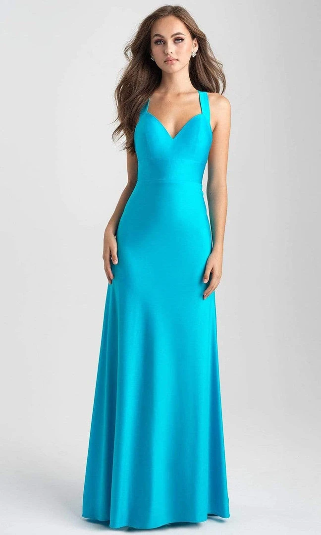 Formal Gowns Madison James - 20-347 Plunging V-neck Sheath Dress 3 Formal Gowns Madison James - 20-347 Plunging V-neck Sheath Dress