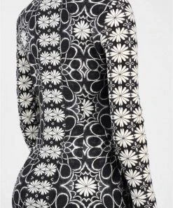 Cocktail Dresses Maggy London - G2568M Long Sleeve Multi Print Sheath Dress